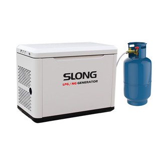 Generator petrol gas asli LPG yang tenang diam